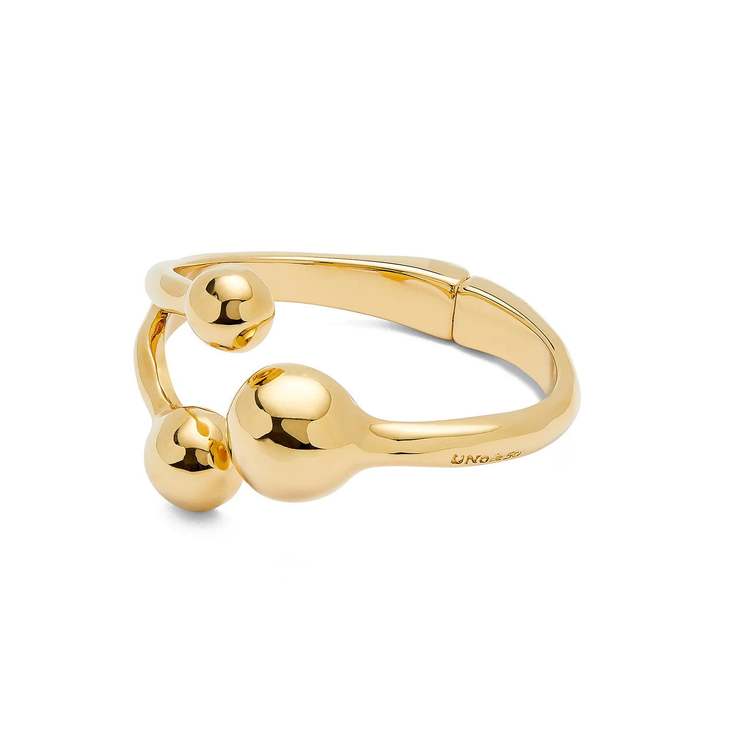 SER INTREPIDA SPHERE WRAP GOLD BRACELET - Image 3